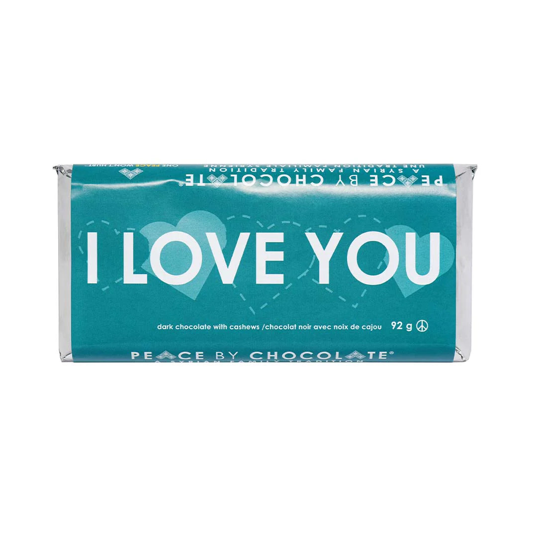LOVE chocolate bar - Dark Chocolate with Cashew