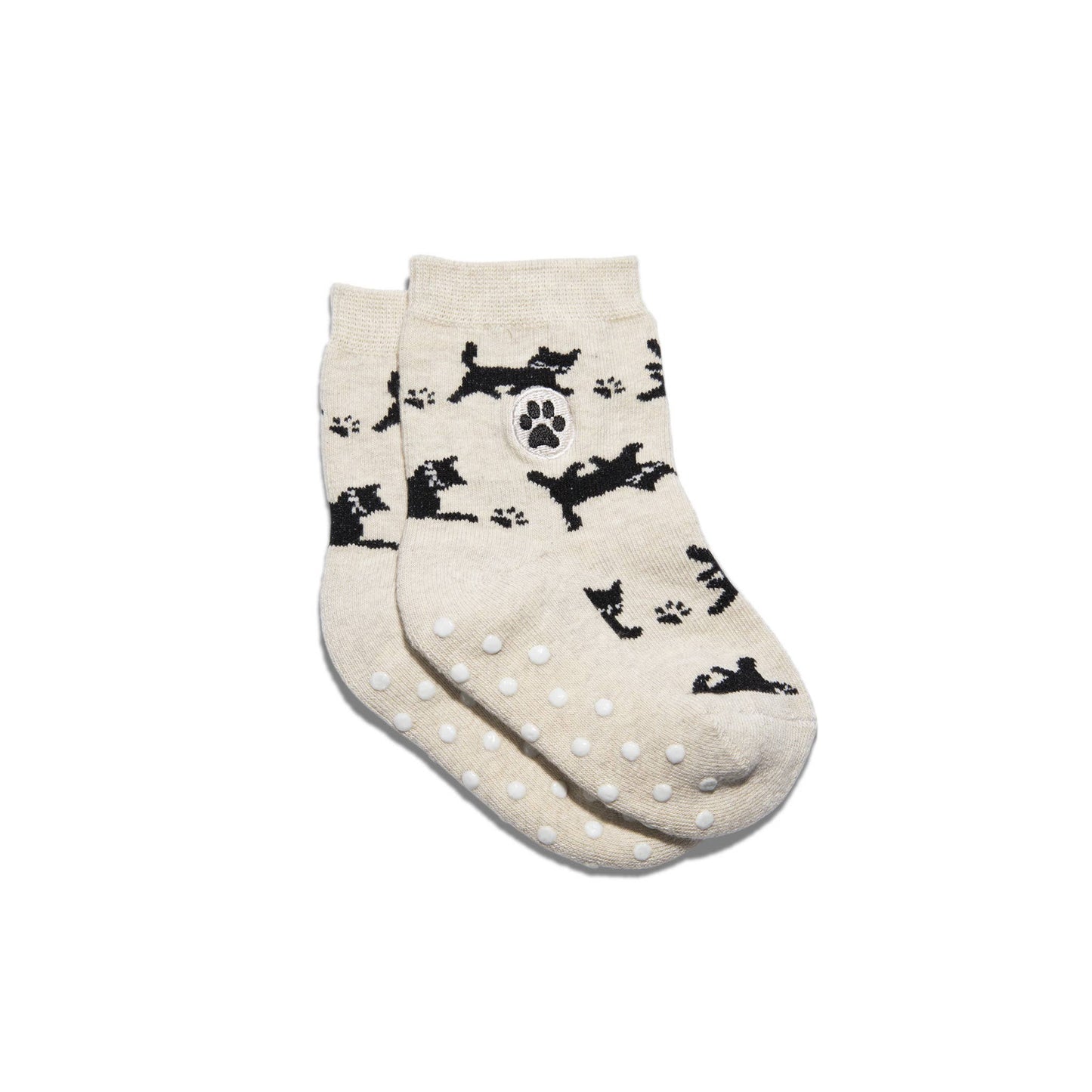 Kids Socks that Save Cats: Beige Cats