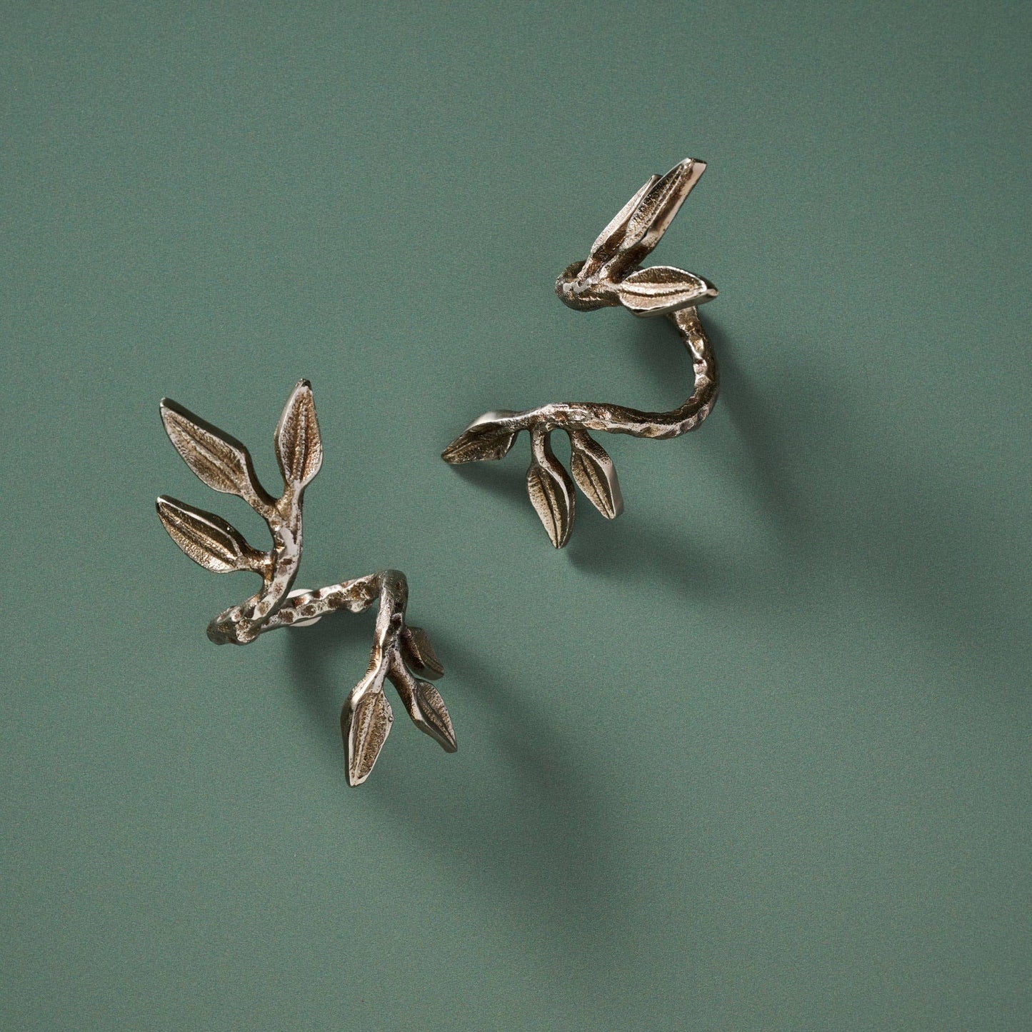 Olive Branch Napkin Rings - Set of 2