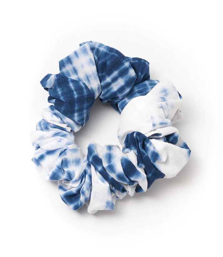 Shibori Tie Dye Scrunchie