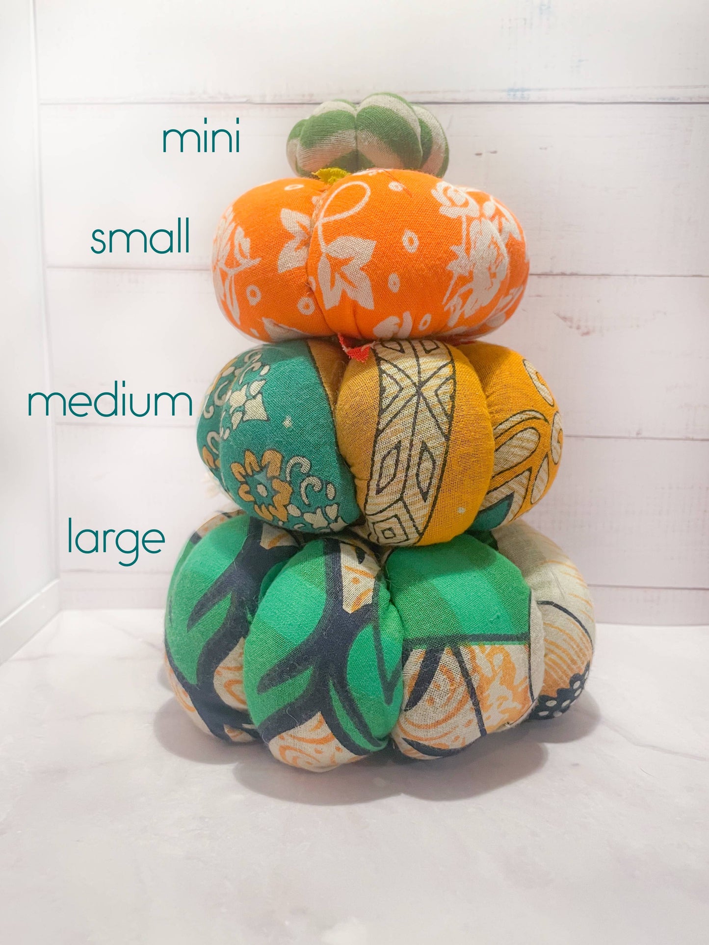 Mini Saree Pumpkin