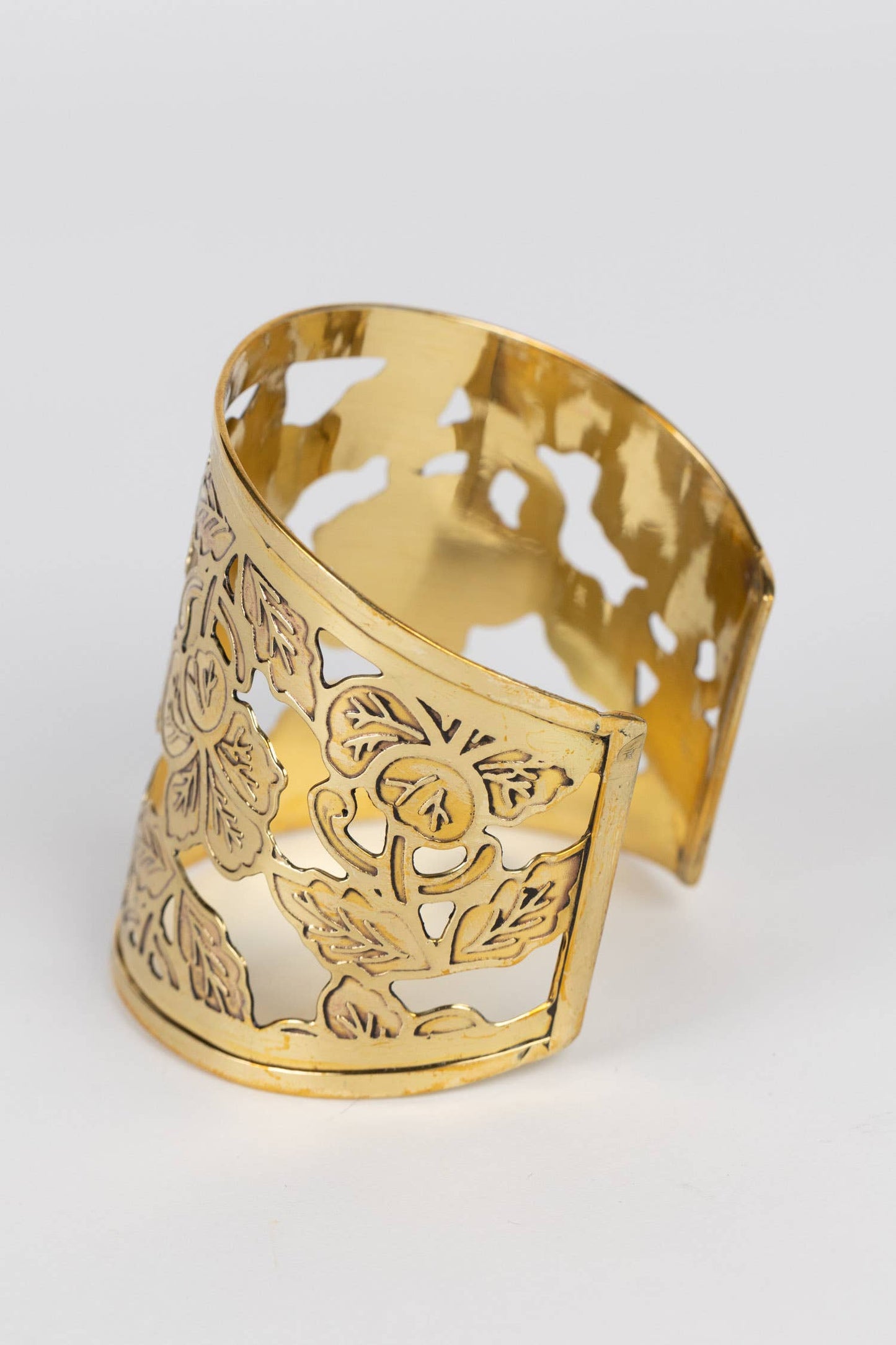 Floral Cuff Bracelet