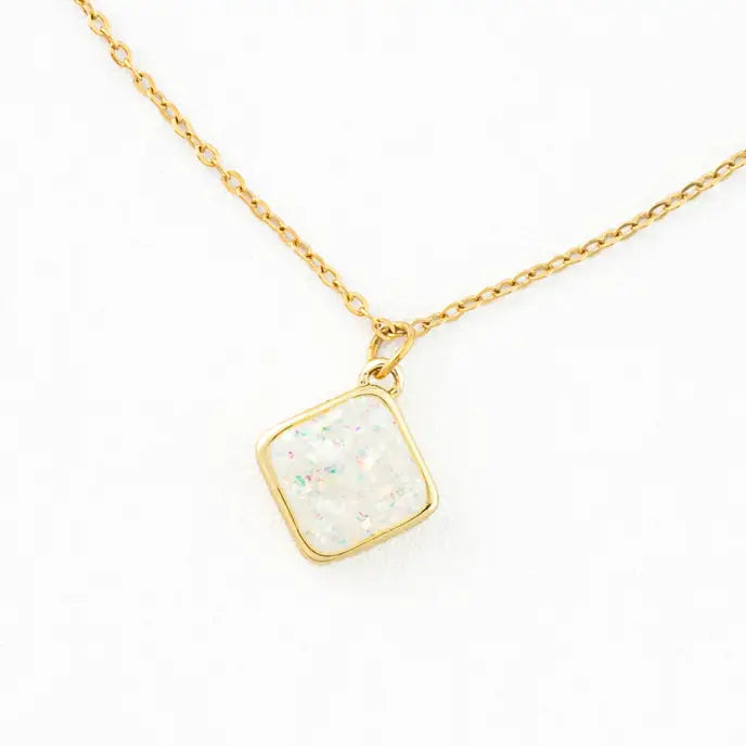 Clare Opal Necklace