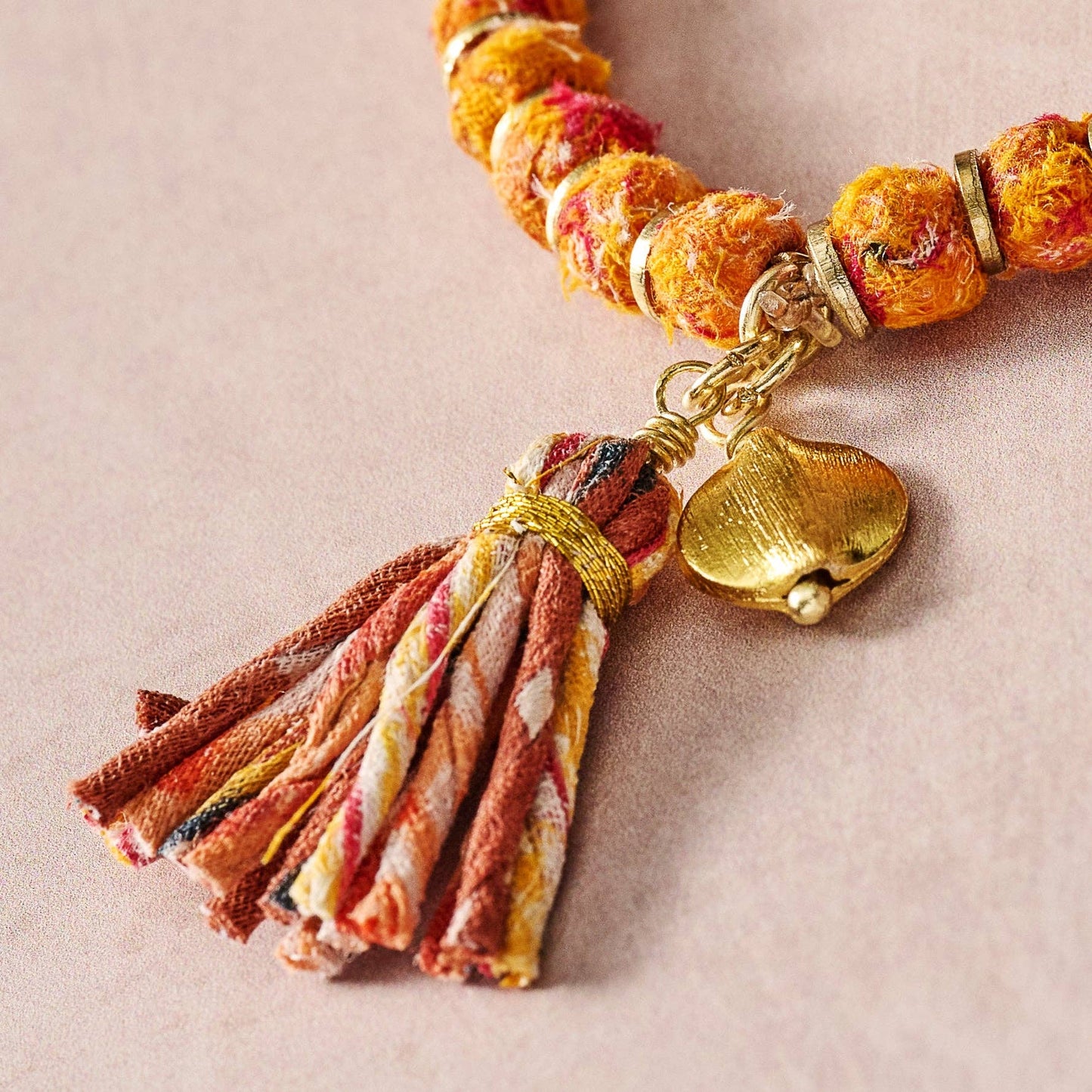 Tashi Sari Beaded Bracelet - Sienna