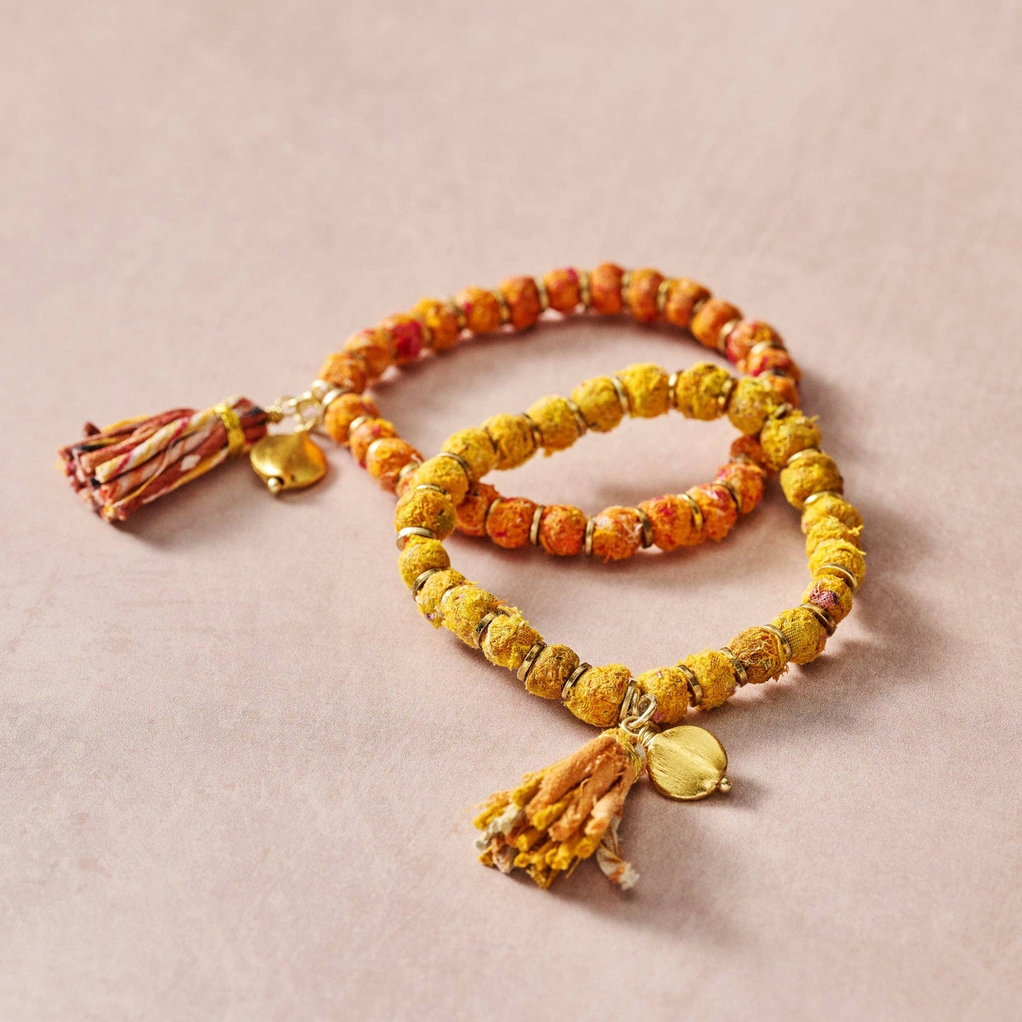 Tashi Sari Beaded Bracelet - Sienna