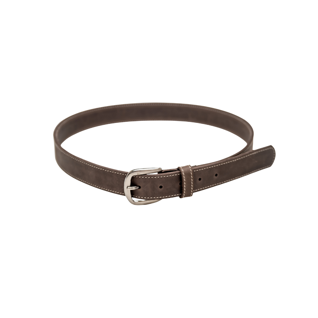 Kilele Leather Belts: Dark Brown