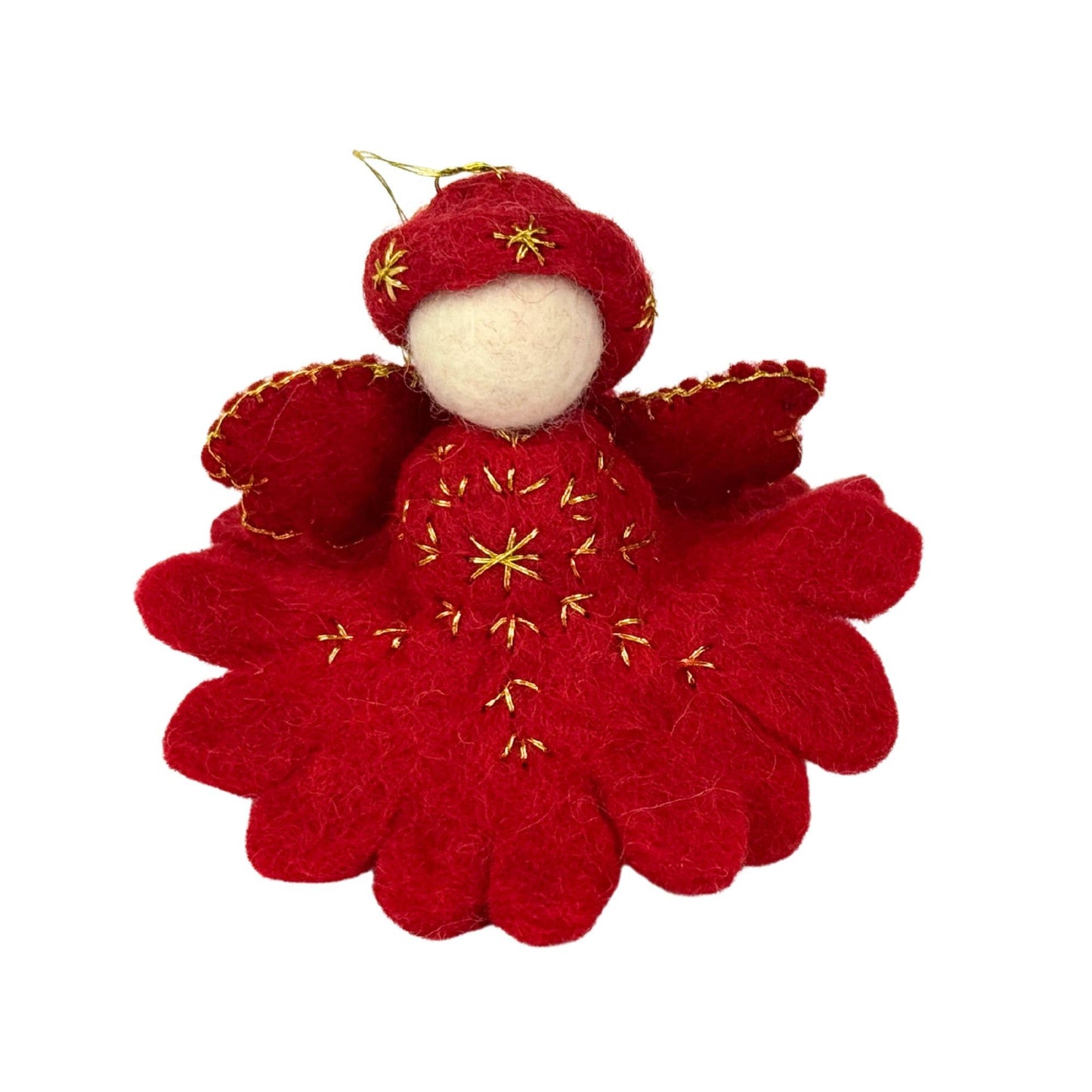 Red Angel Ornament