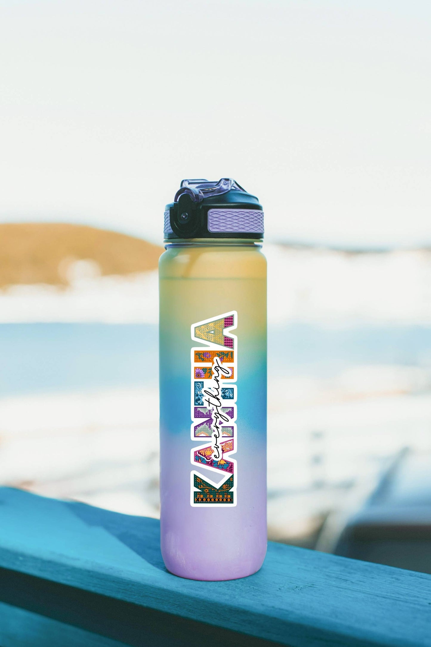 Kantha Everything | Vinyl Sticker | 4.8 in x 1.1 in