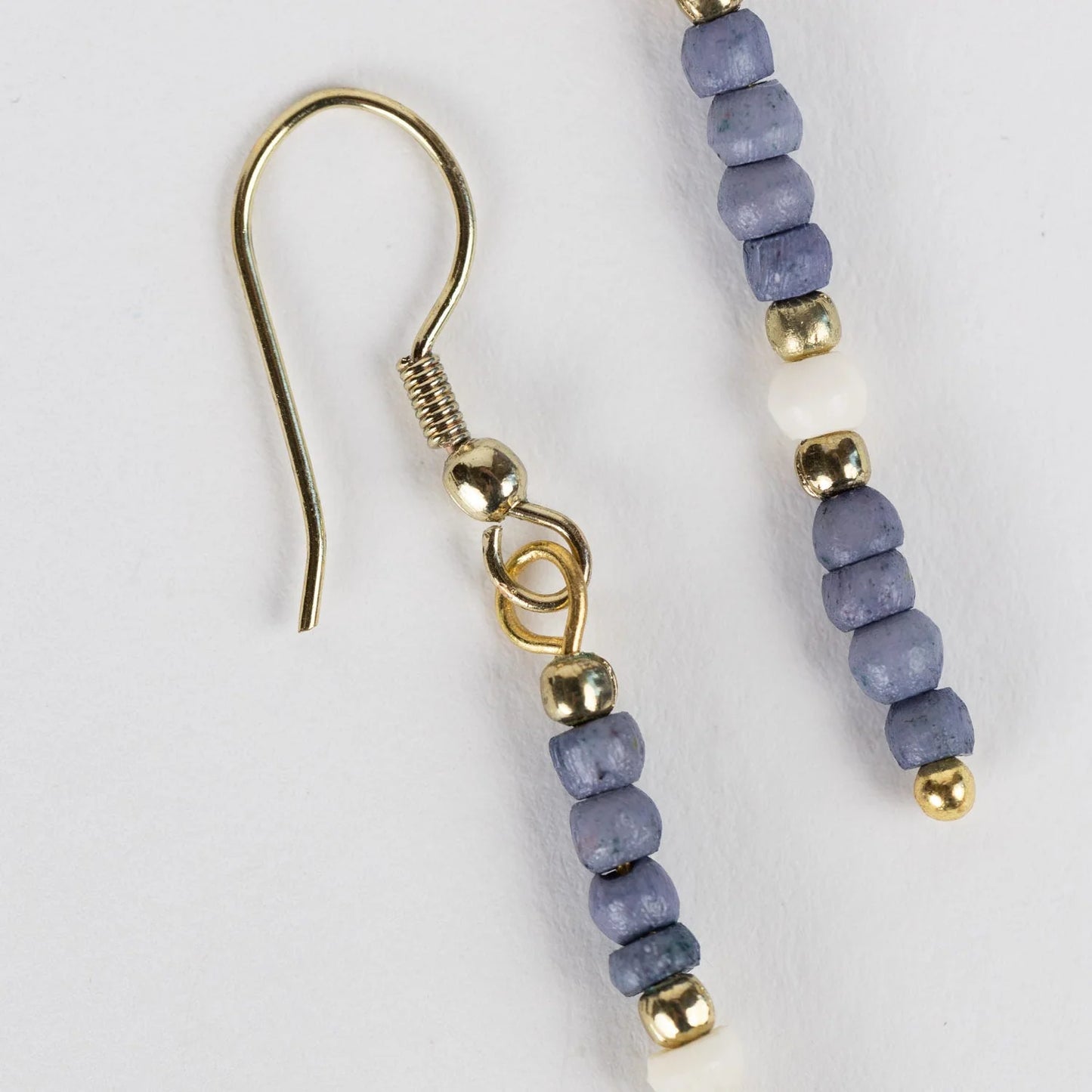 Pale Blue Dangle Earrings