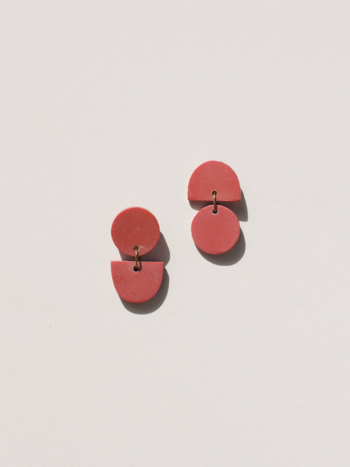 Mojave Backflip Clay Earrings: Desert Sunset