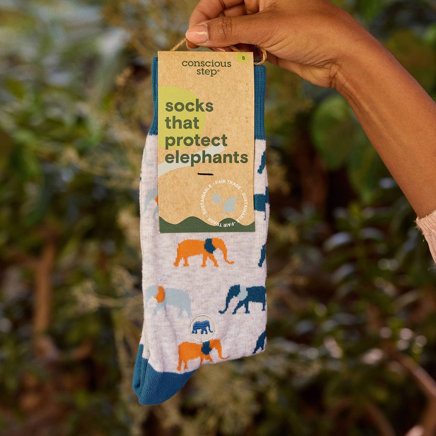 Socks that Protect Elephants: Gray Elephants