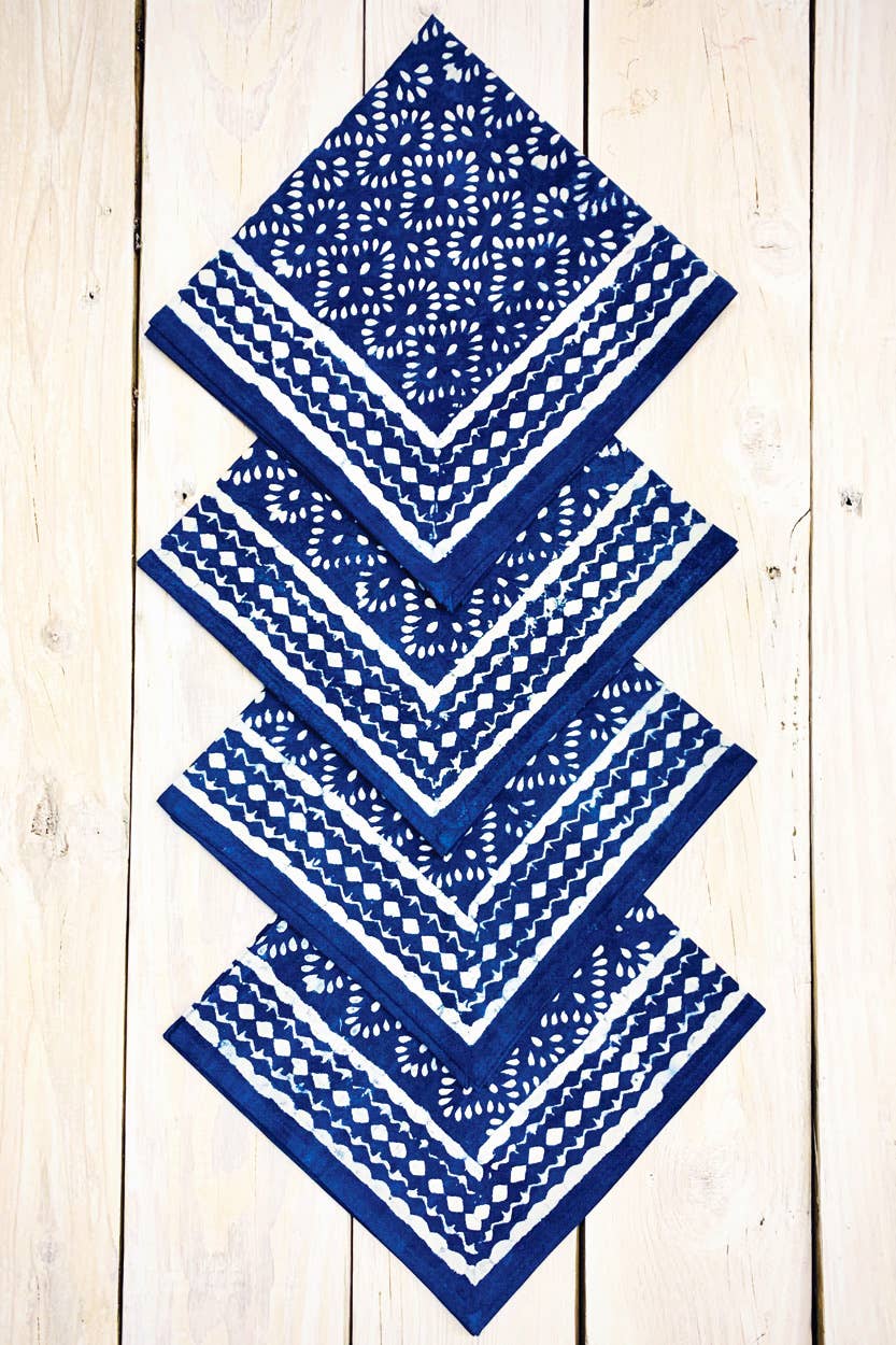 Indigo Napkin Set