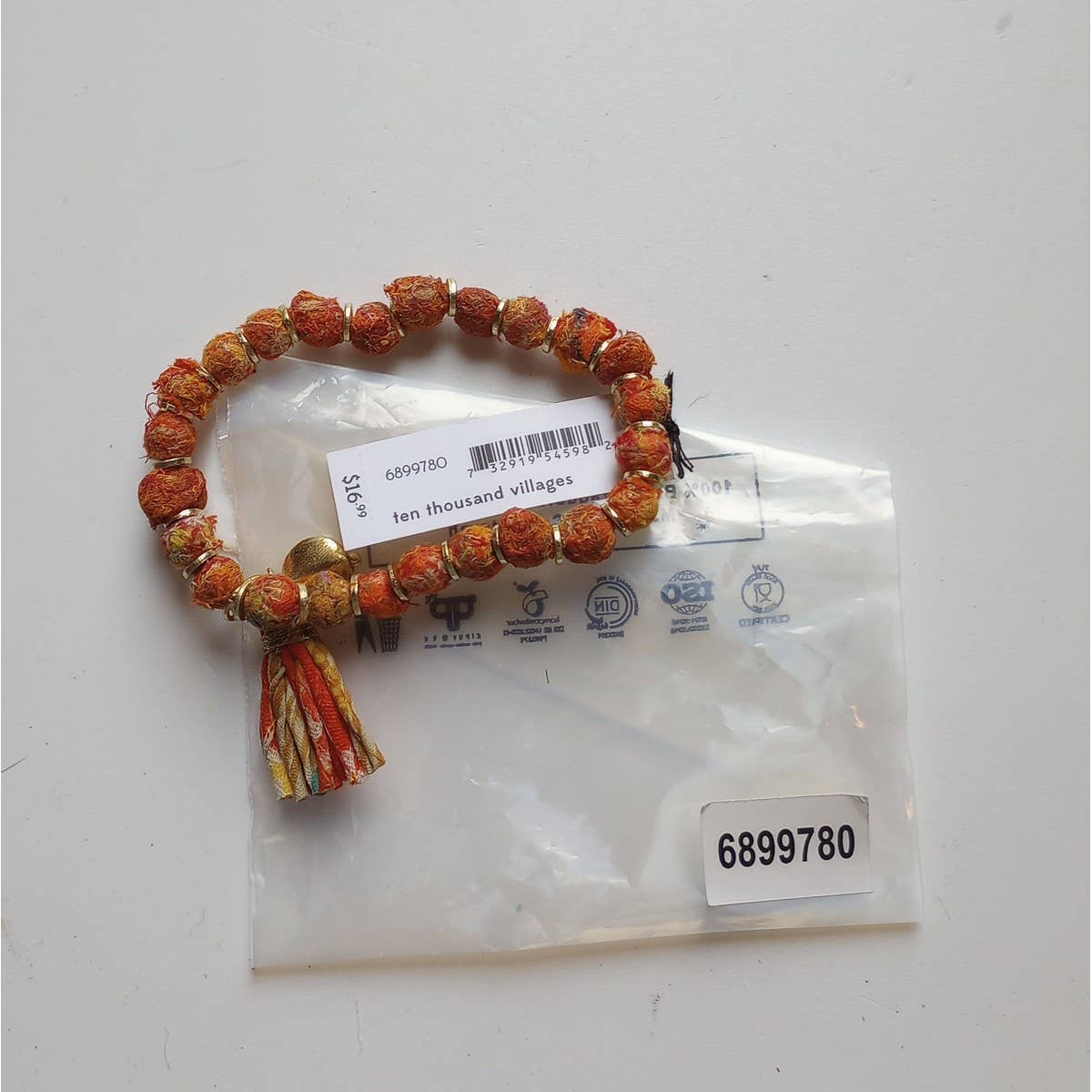 Tashi Sari Beaded Bracelet - Sienna