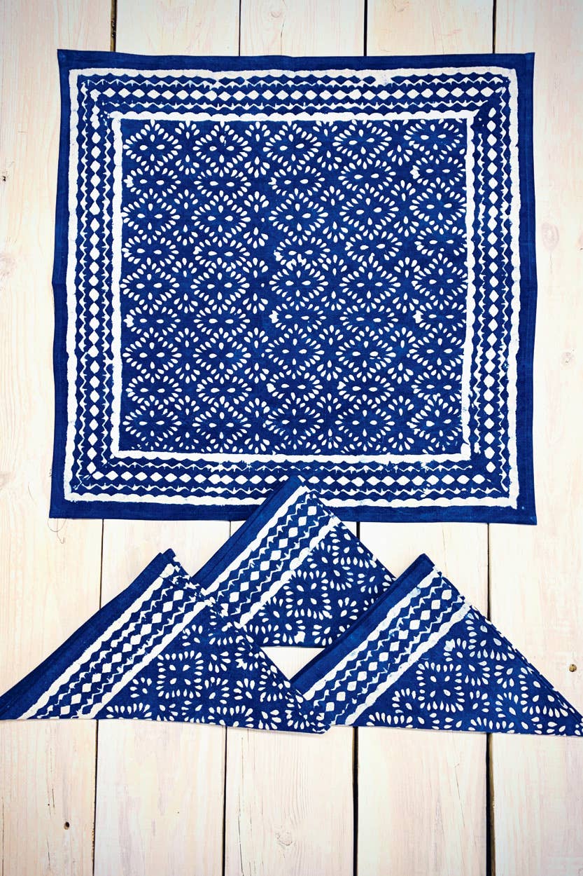Indigo Napkin Set