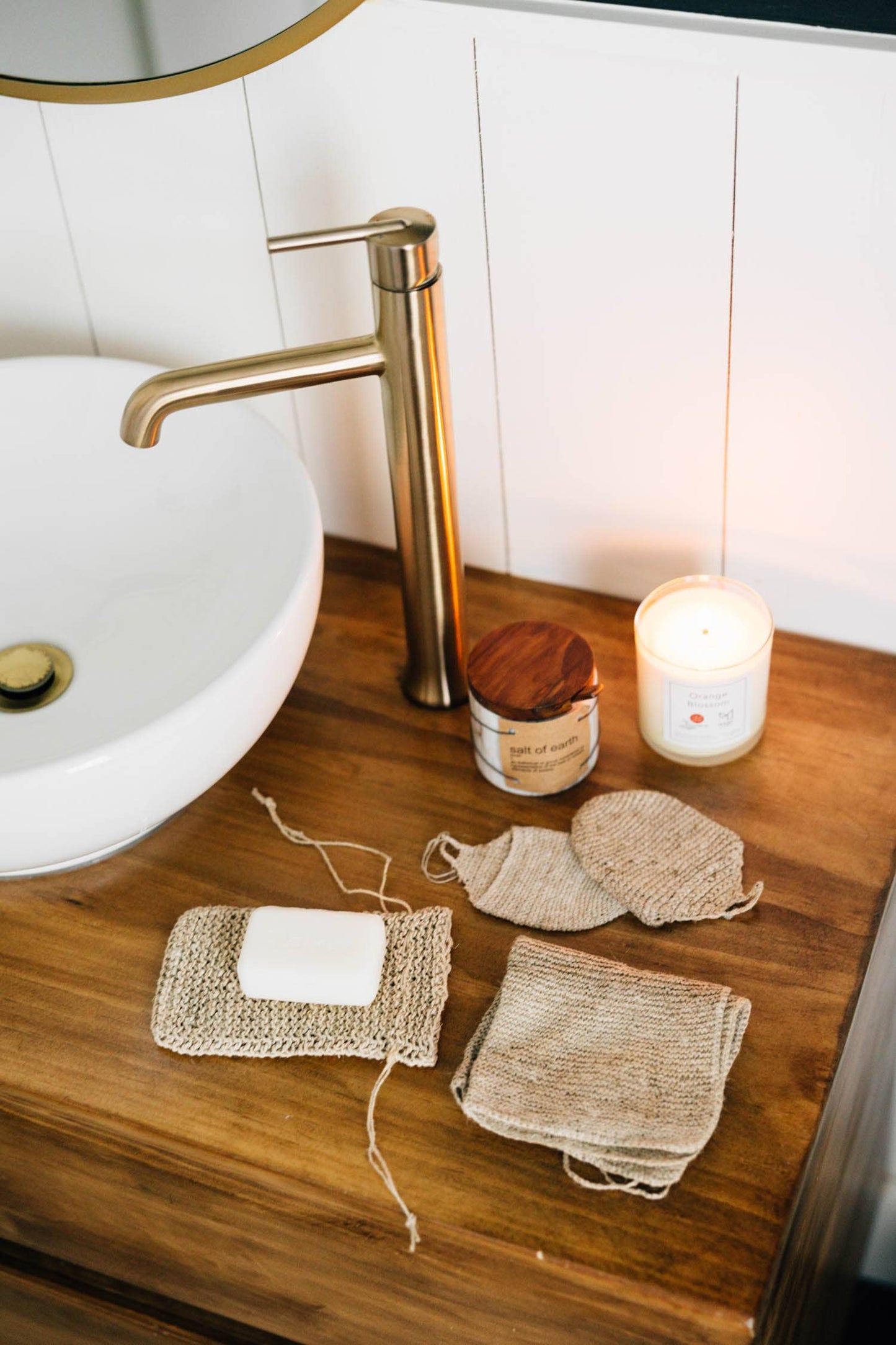 Natural Hemp Washcloth