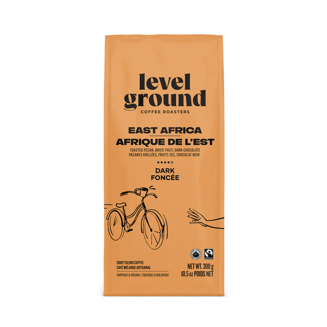 Level Ground Coffee - East Africa Dark & Balanced Ground