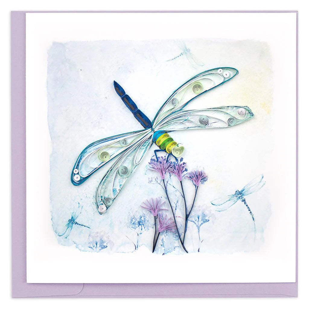 Quilling Cards Vietnam - Emperor Dragonfly