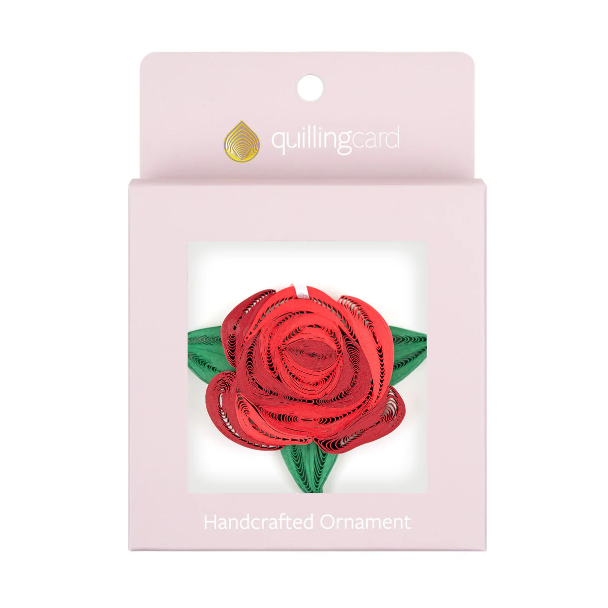 Rose Quilling Ornament