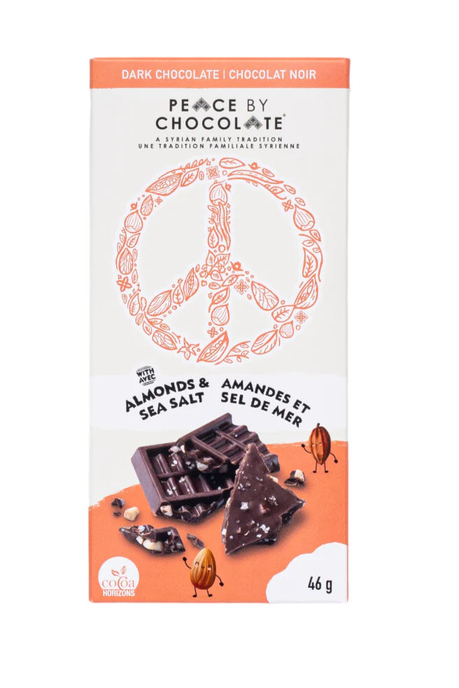 Peace Bar - 46gr - Almonds & Sea Salt