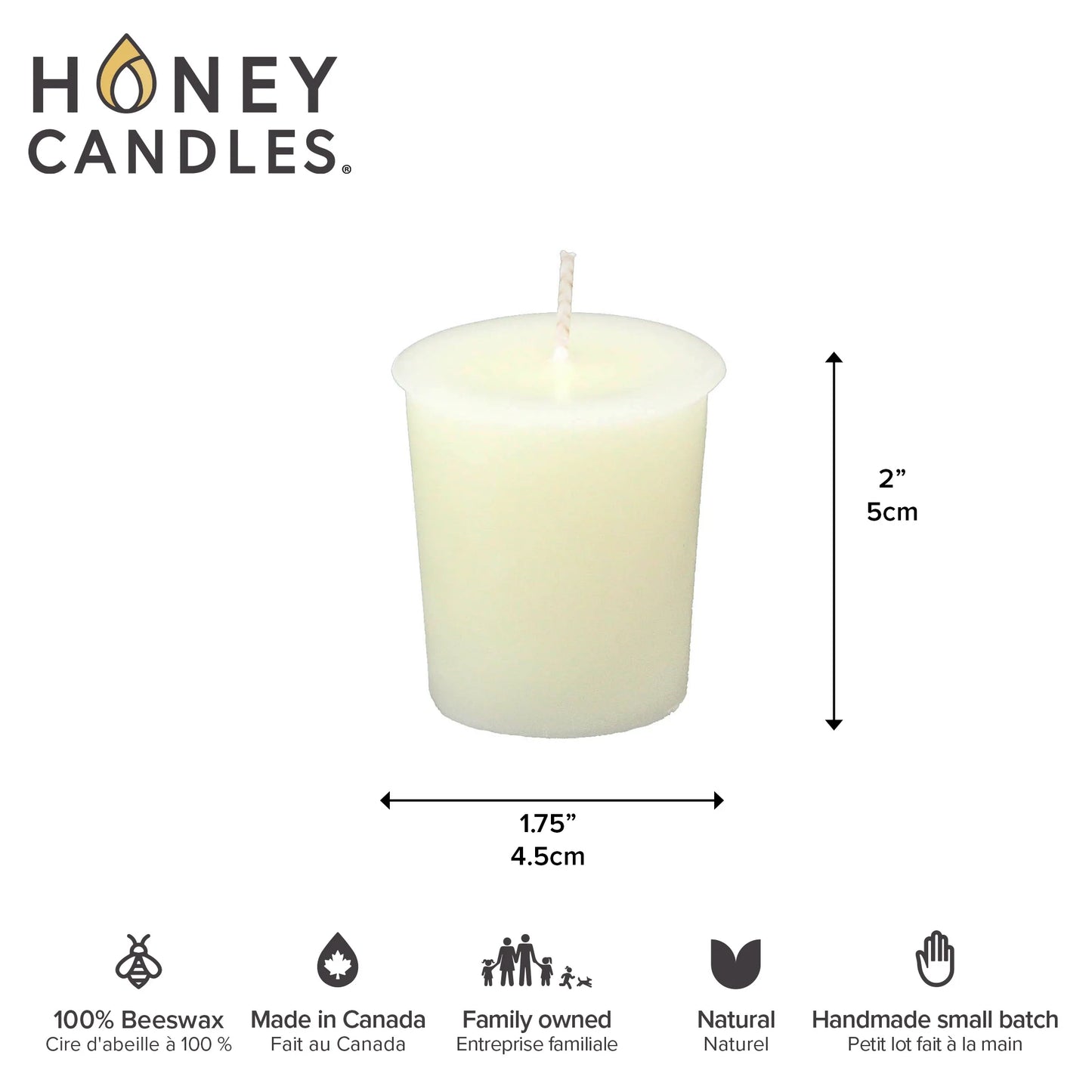 2" Pearl Votive