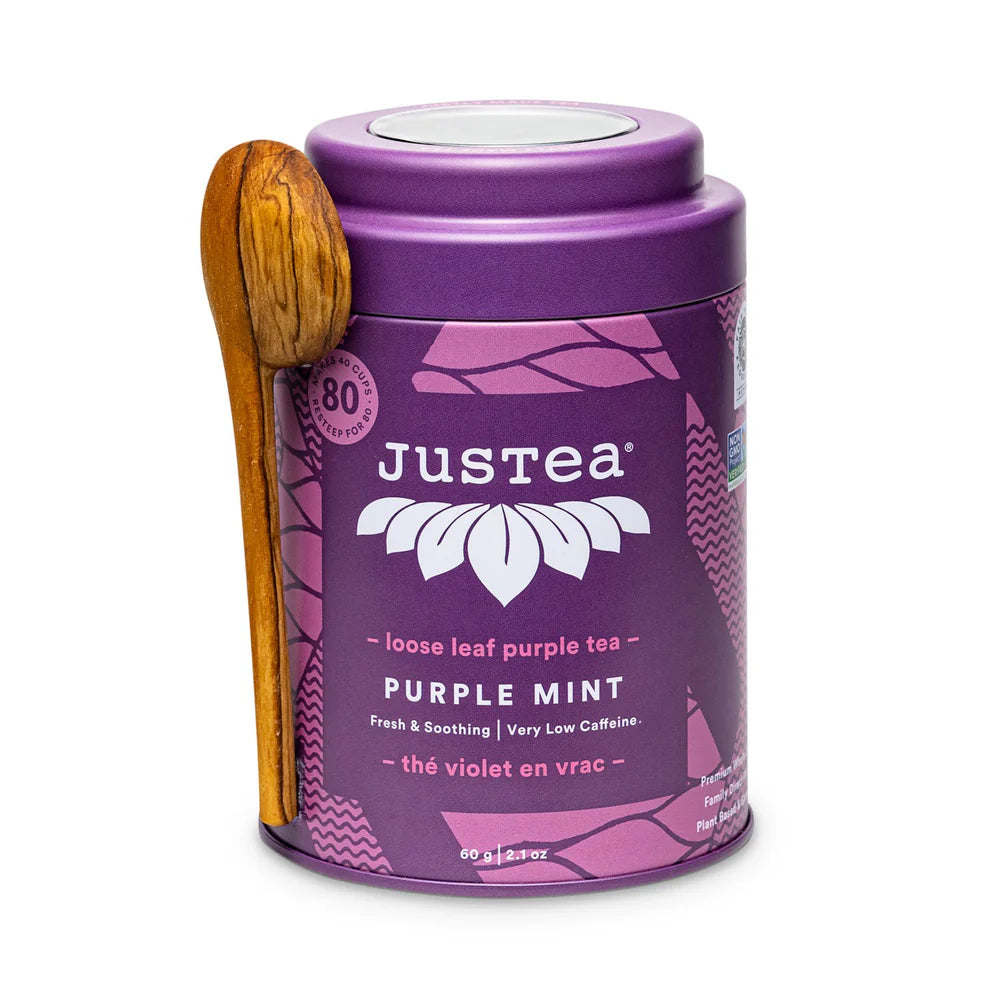 Purple Mint Loose Leaf Tin