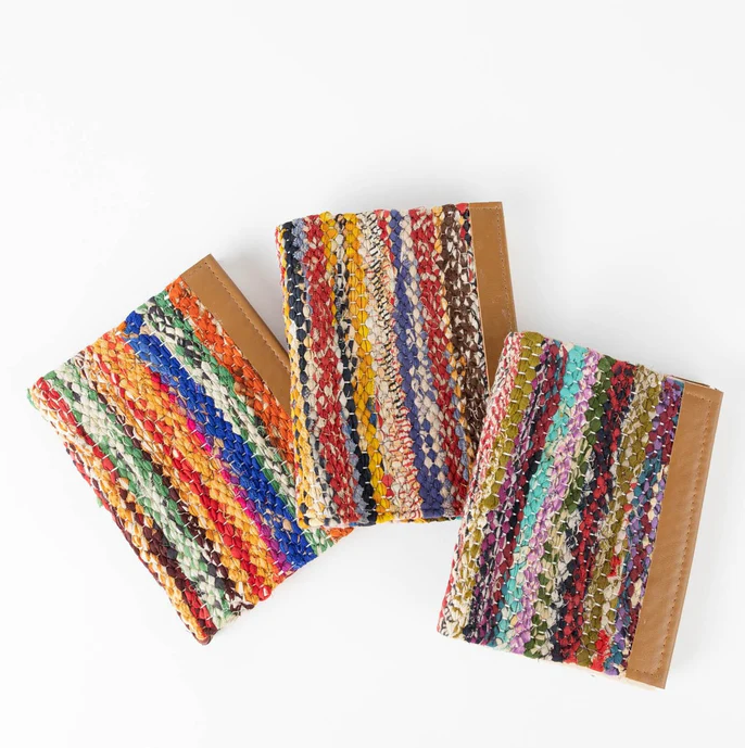 Woven Recycled Sari Journal