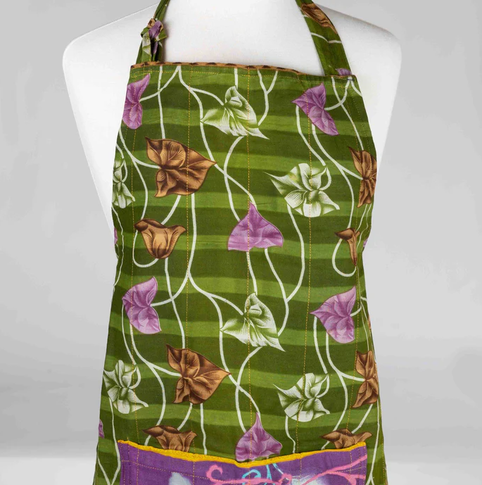 Reversible Sari Apron