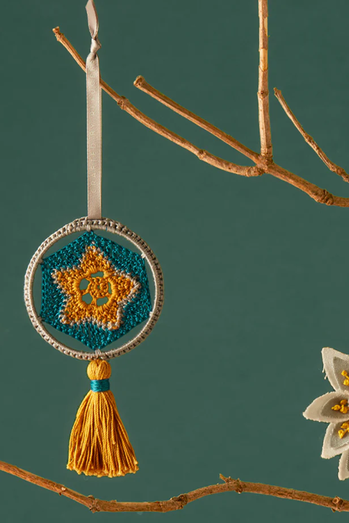 Celestial Light Ornament, Made by Refugees