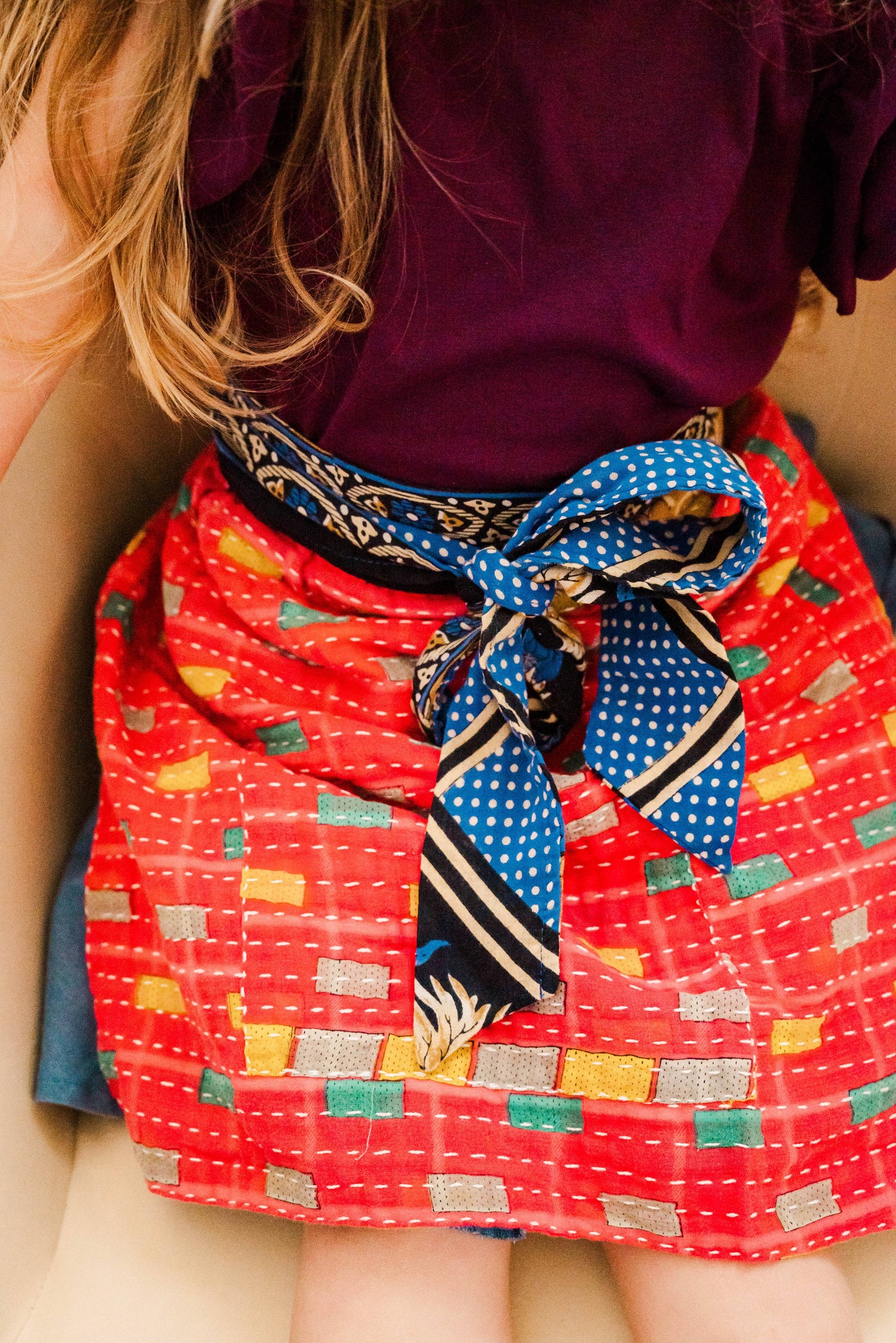 Kantha Apron