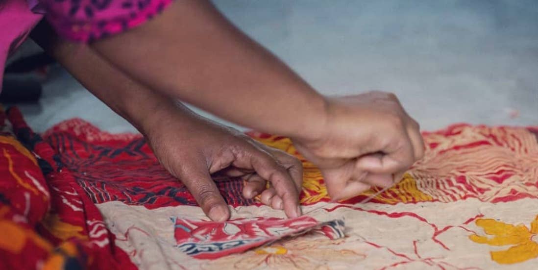 Restored Hope Cotton Wrap Skirt