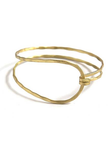 Revival Clasp Bracelet: Brass