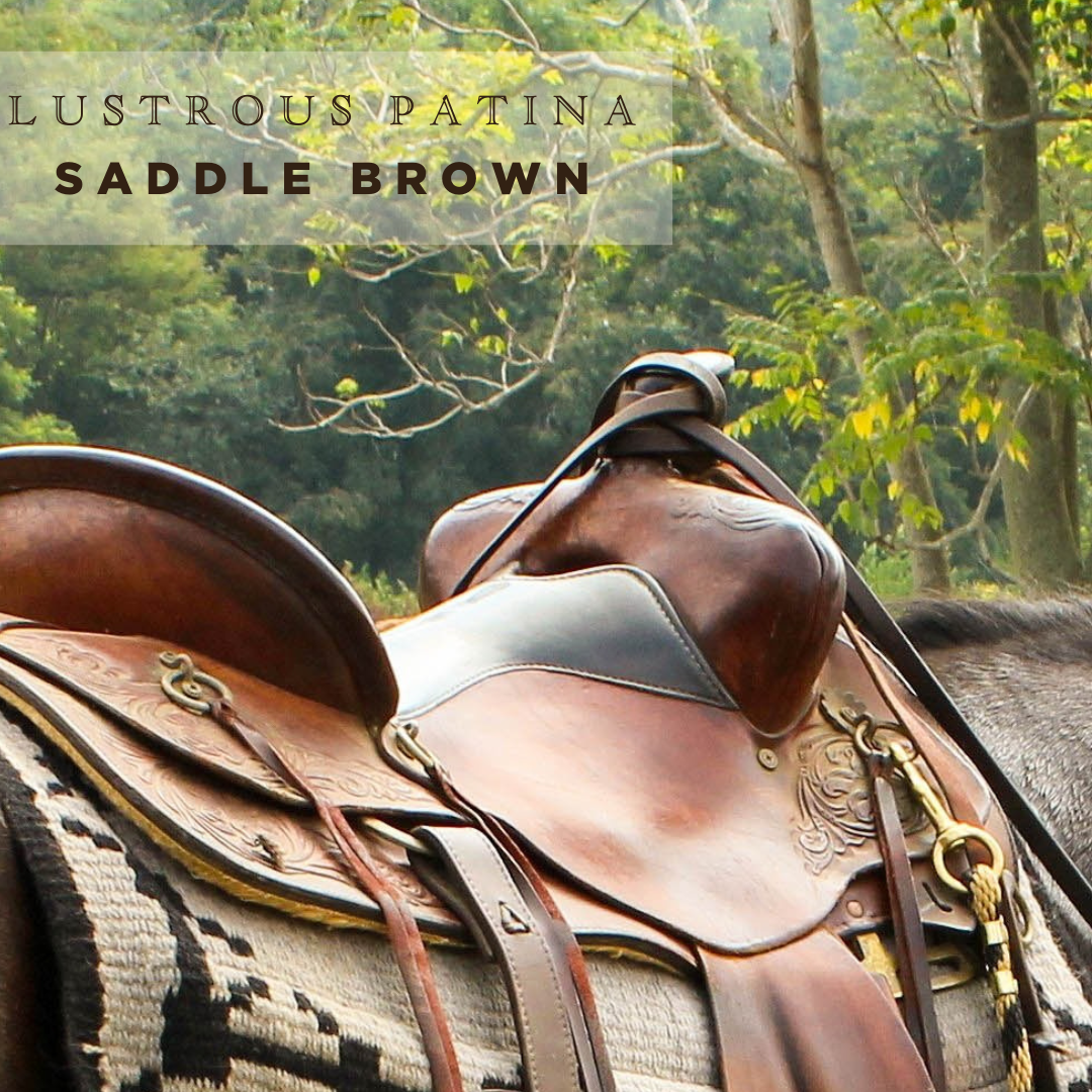 Tote in Leather / Brown / Fair trade Handmade Artisanal: Saddle Brown