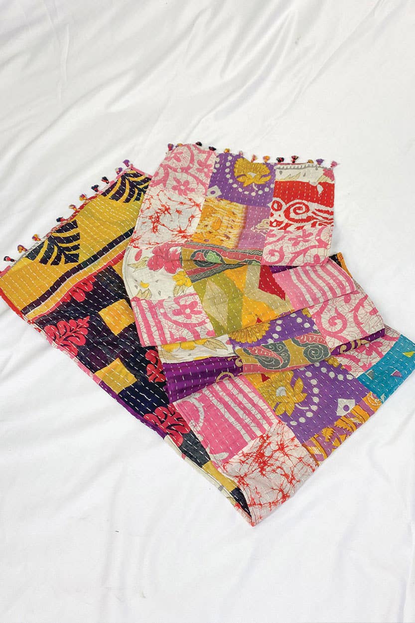 Kantha Table Runner