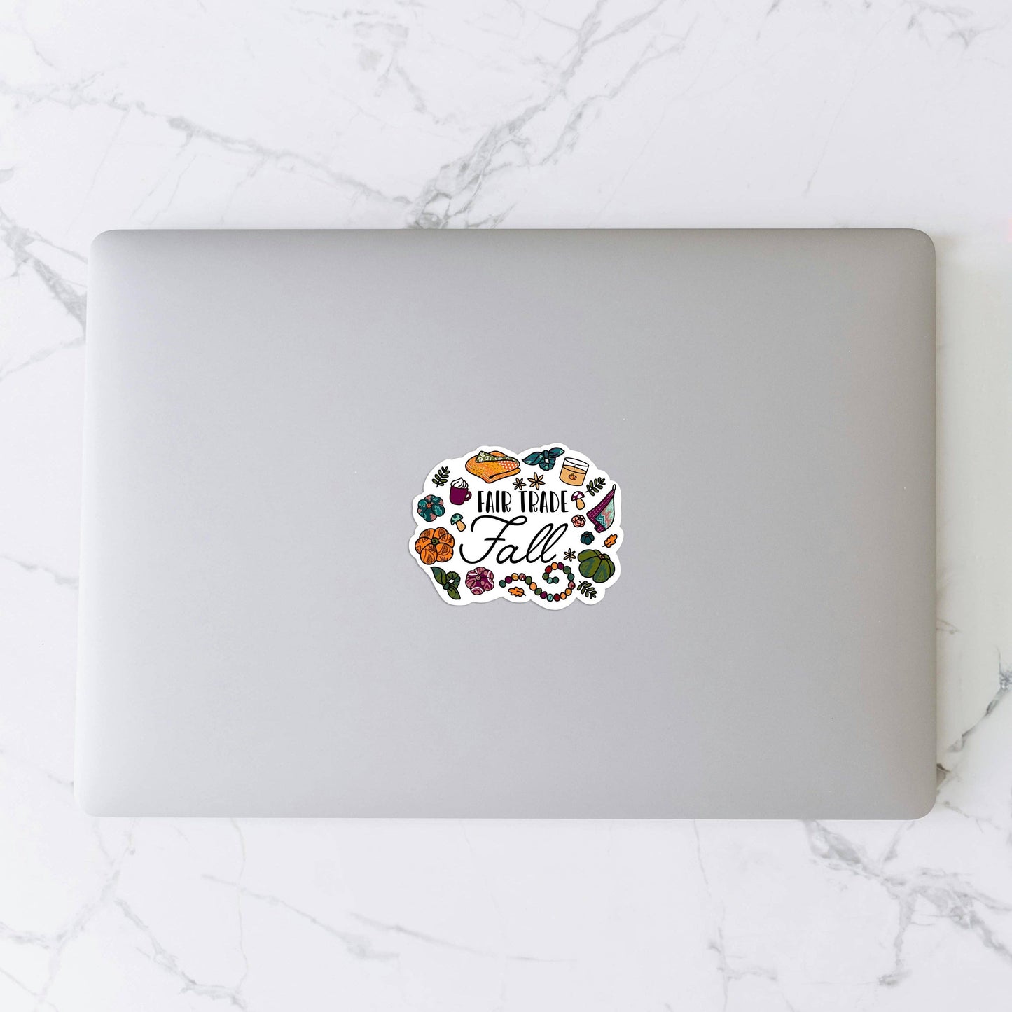 Fair Trade Fall | Vinyl Sticker | 2.8 in x 2.2 in