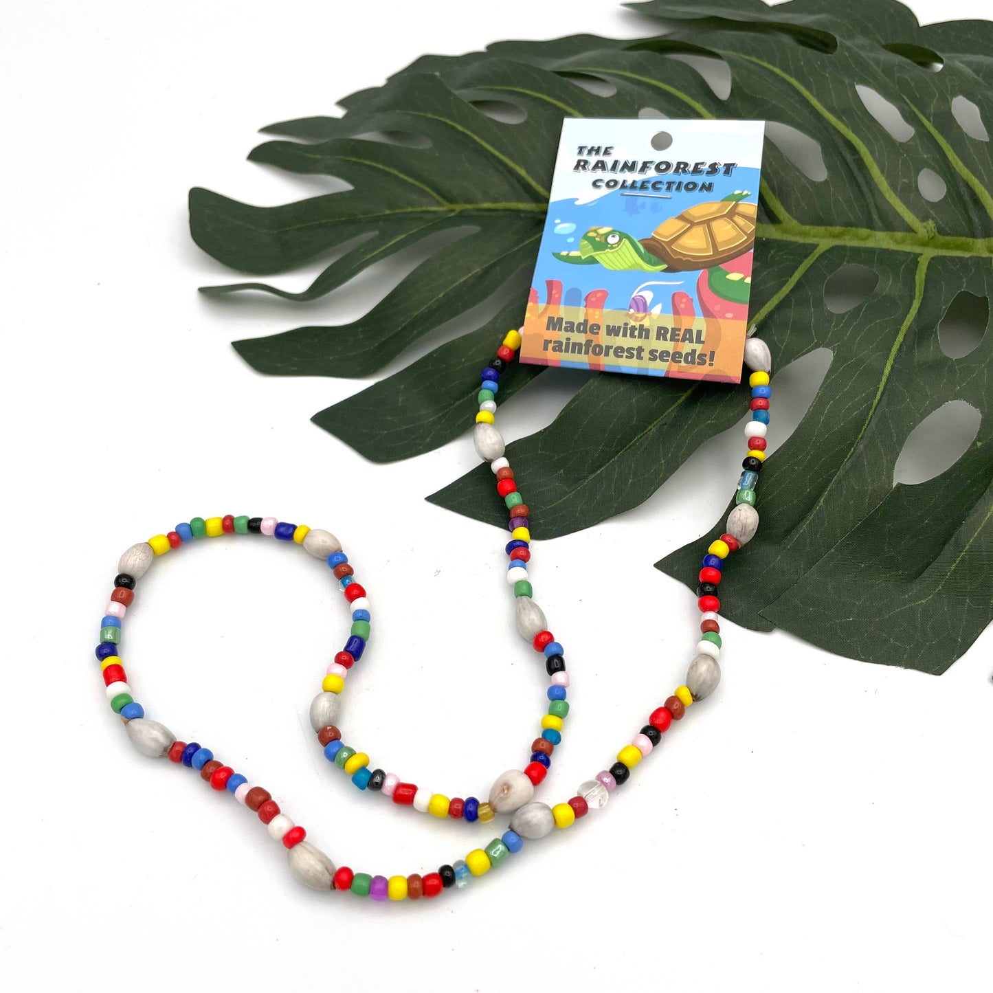 Kids Stretchy Rainforest Necklace