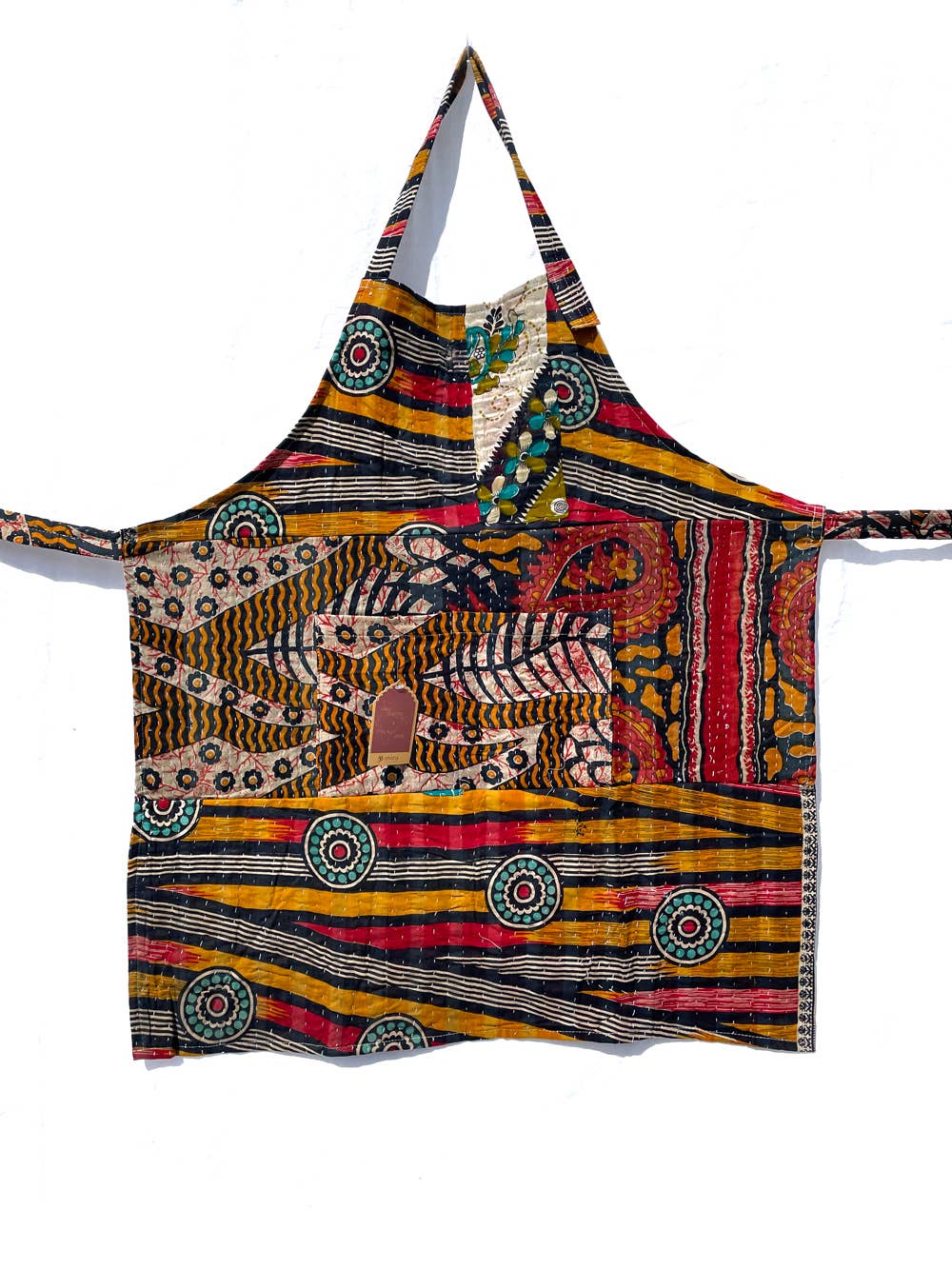 Upcycled Kantha Apron