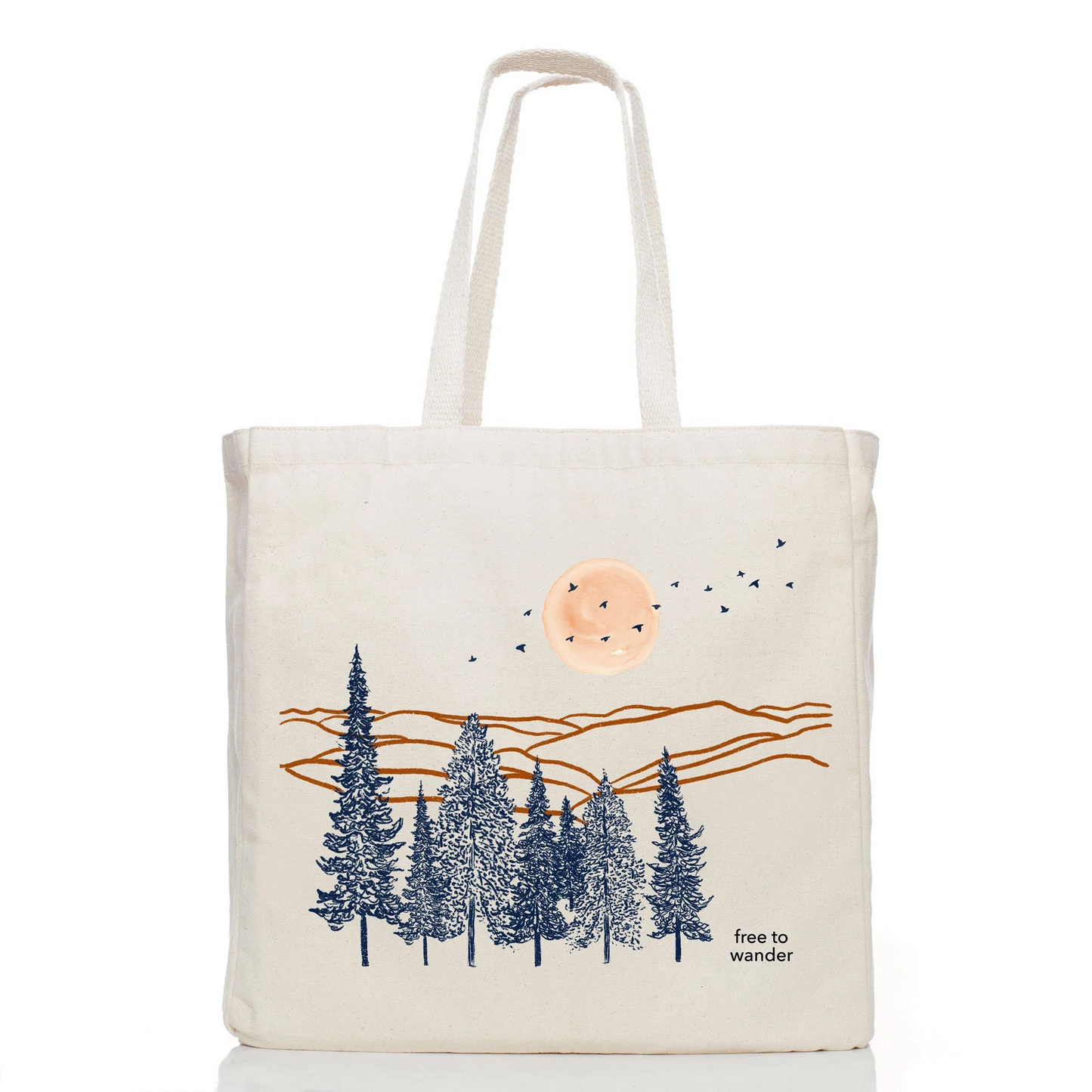 Free to Wander tote