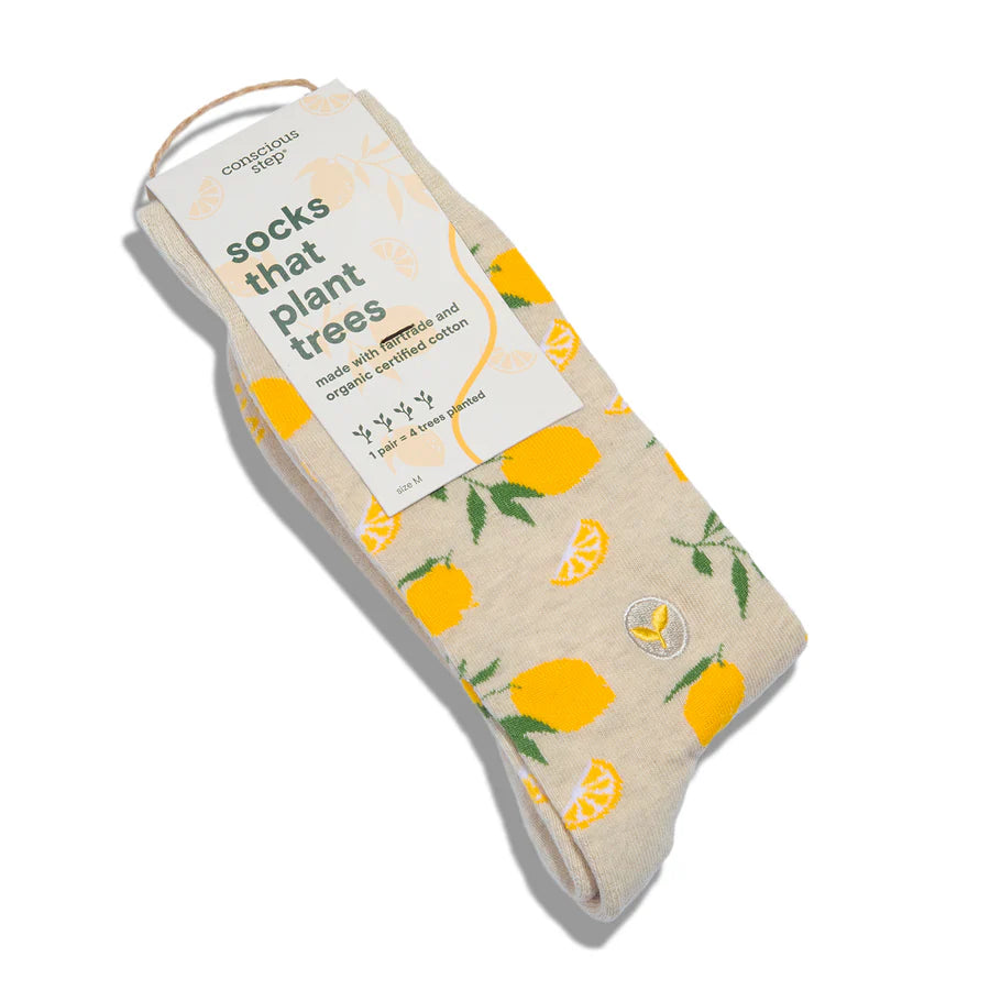 Socks that Plant Trees: Lemon