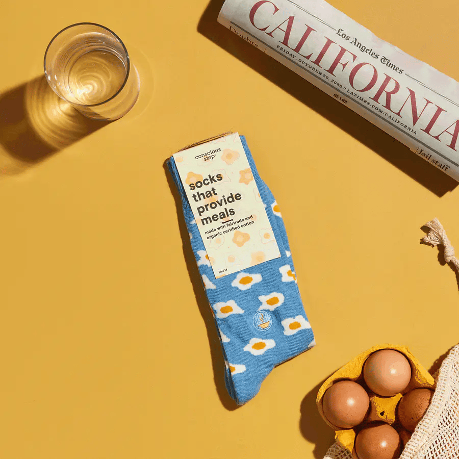 Socks that Provide Meals (Eggs) - Small