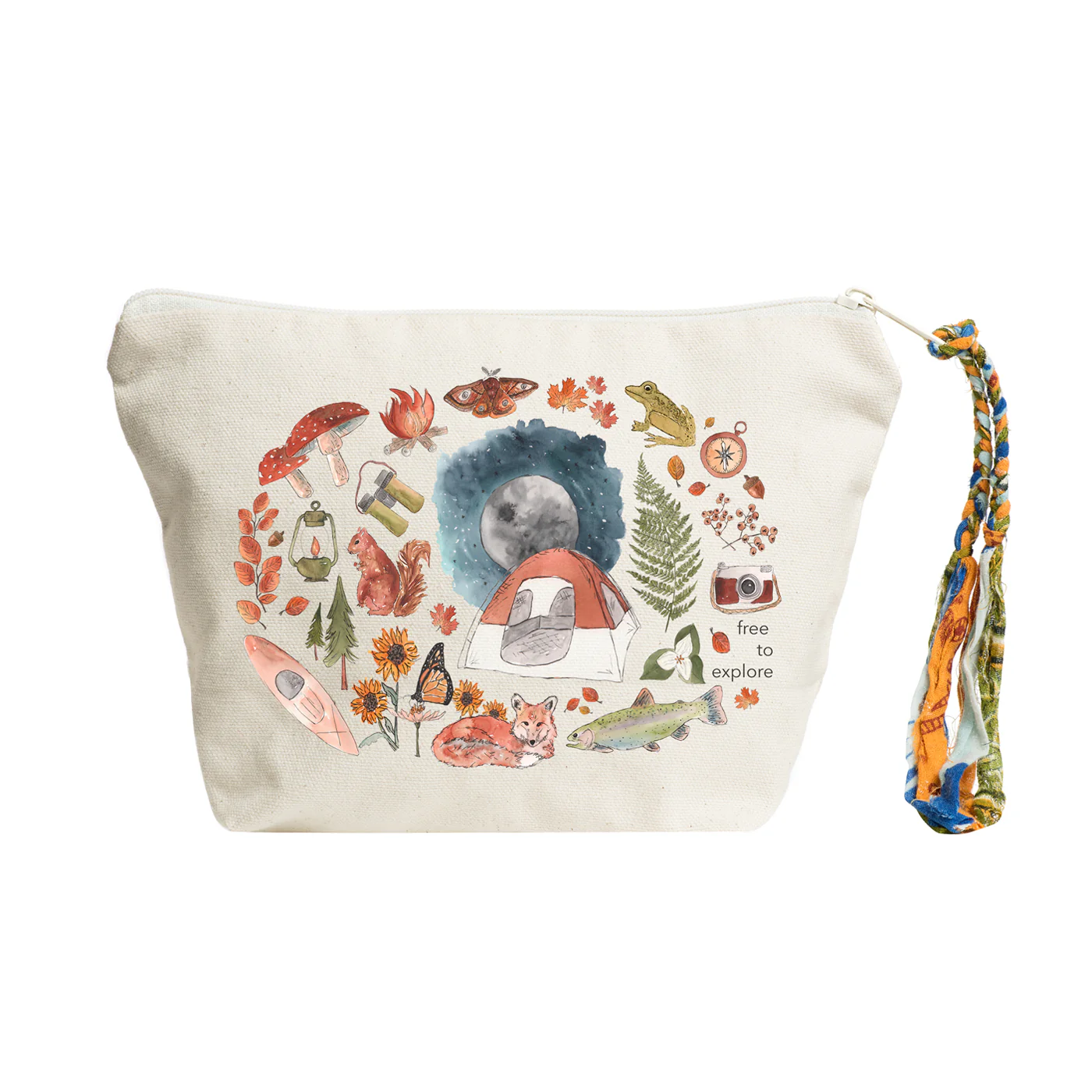 Free to Explore Camping Edition Pouch