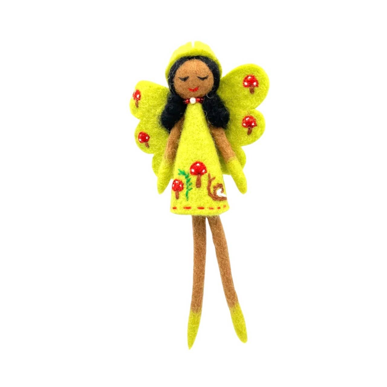 Fern Fairy Felt Ornament: Flower