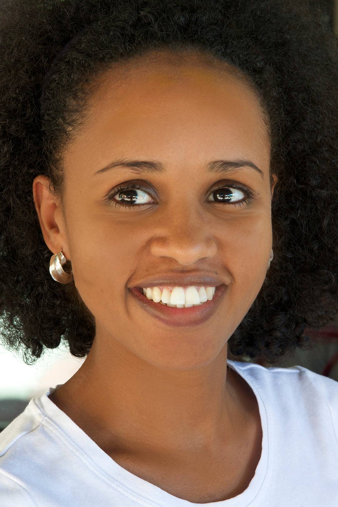 Fulani Sterling Silver Earrings: Medium