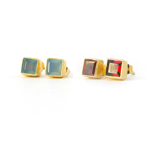 crystal waters stud earrings