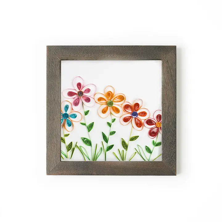 Bimala 6X6 Dark Wood - Quilling Frame