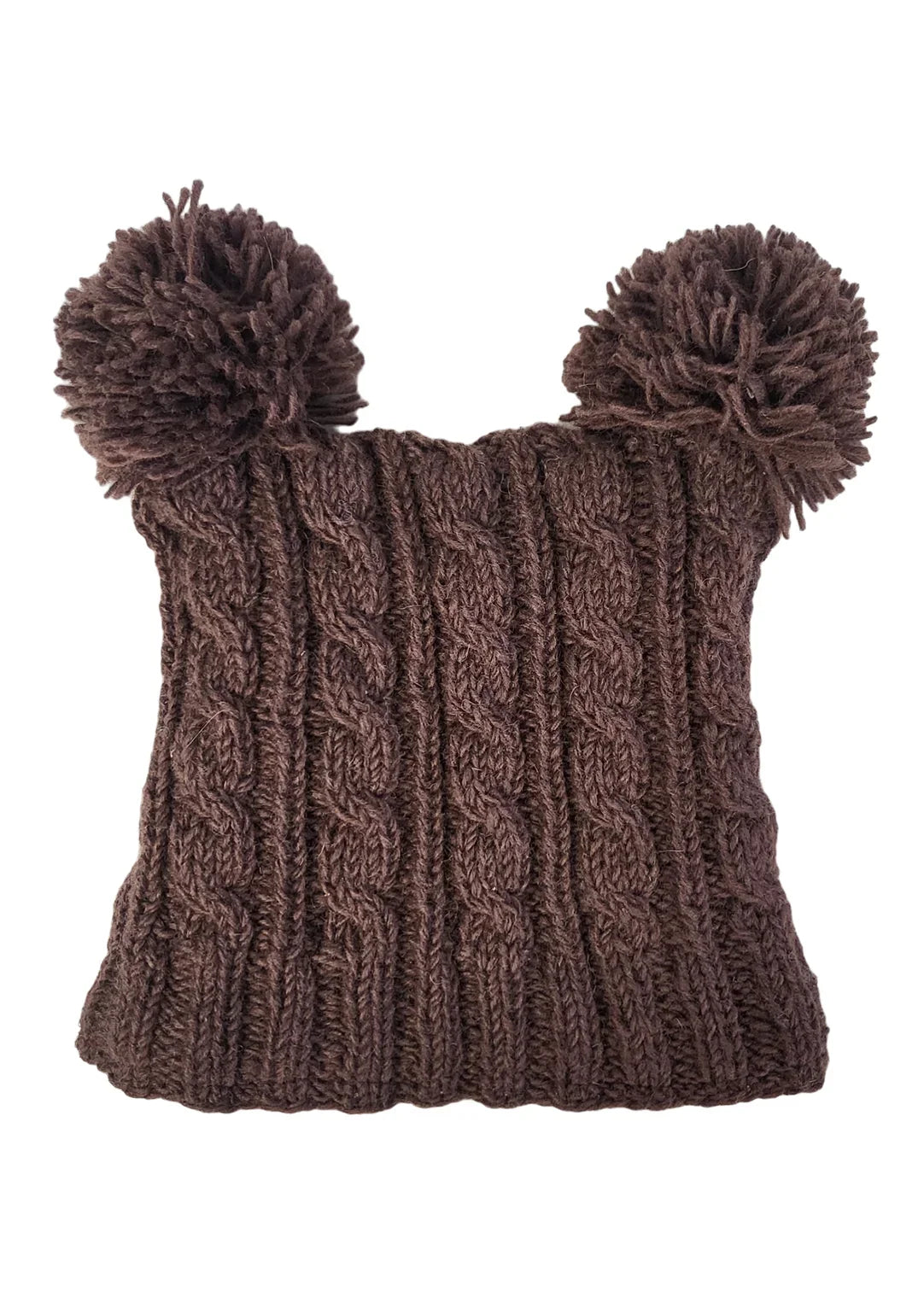 Heelah Double Pompom Hat