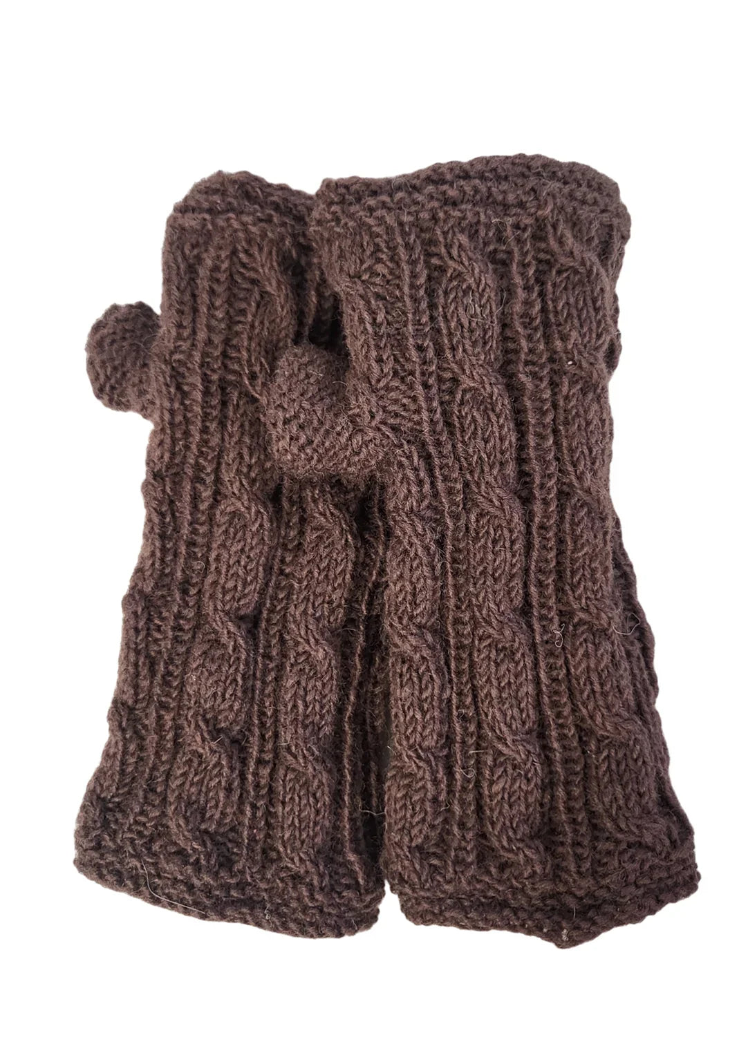 Heelah Handwarmers - Purple Brown