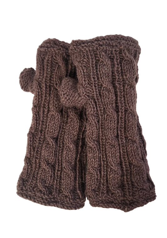 Heelah Handwarmers - Purple Brown