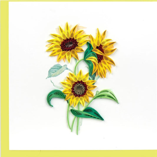 Quilling Cards Vietnam - Wild Sunflowers