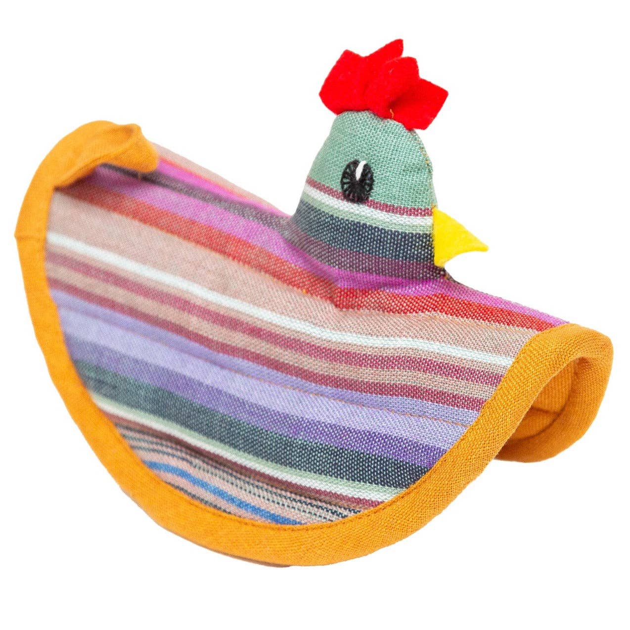 Chicken Pot Holder: Azure