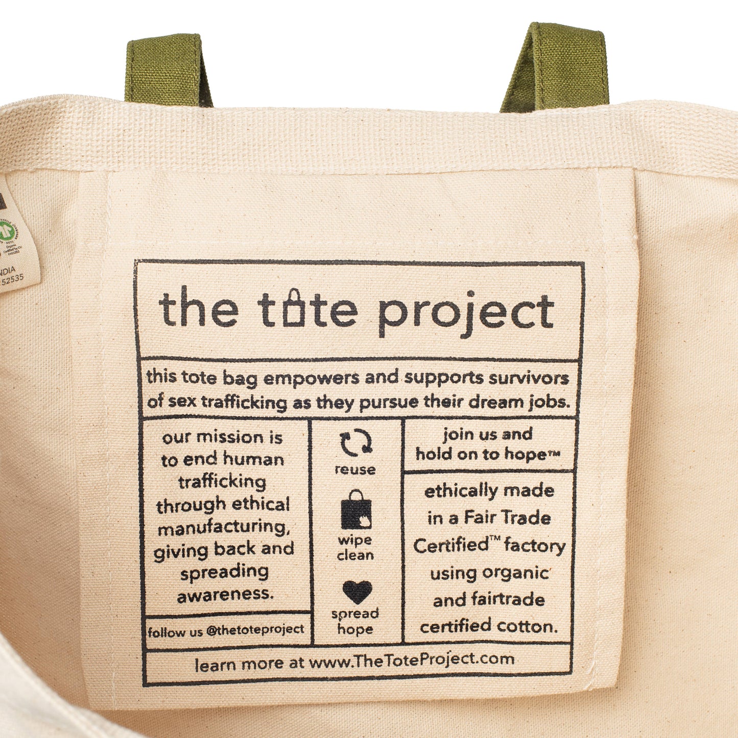 Free to Grow (Gardening Edition) Tote: Beige